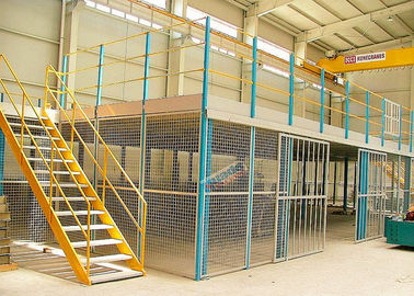 Custom Rack Supported Mezzanine , Flexible Logistics Storage Multi Level Mezzanine