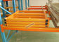Industrial Push Back Rack Galvanised Pallet Racking Single Pallet Per Level