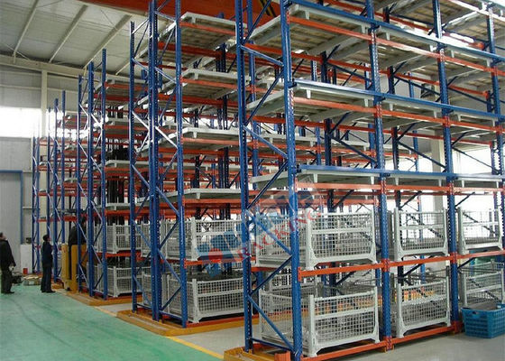 ชั้นวางคลังสินค้าเหล็ก Q235 ชั้นวางของ RMI Heavy Duty Pallet Racks